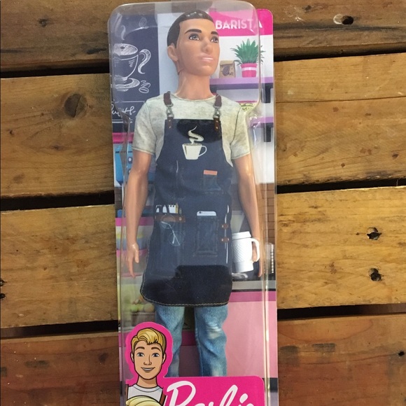 barista barbie doll
